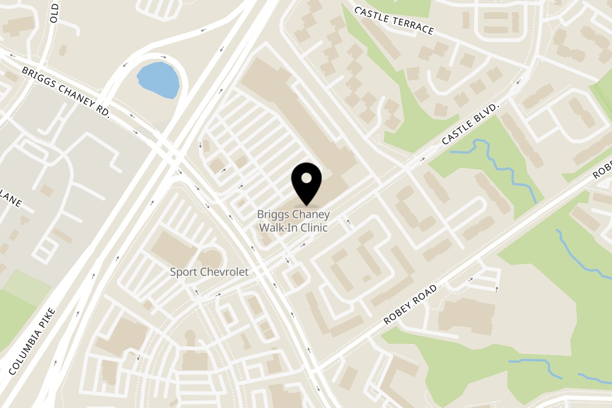 Map showing the location of Elsi Ethiopian Restaurant and Bar on 13825 Outlet Dr in Silver Spring